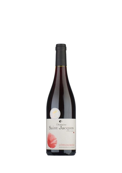 Domaine St Jacques Organic Cotes du Rhone Rouge 2018