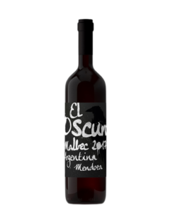 El Oscuro Malbec red wine bottle from Mendoza, Argentina - available to buy at Urban Grapes
