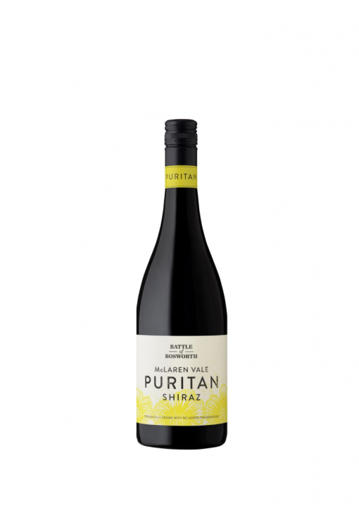 Battle of Bosworth McLaren Vale Puritan Shiraz Australian Red Wine Bottle