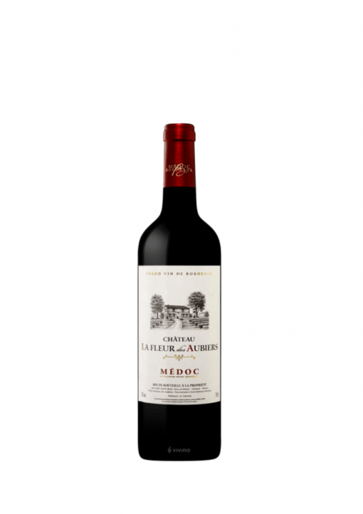 Chateau Fleur des Aubiers Medoc Bordeaux 2016 , France