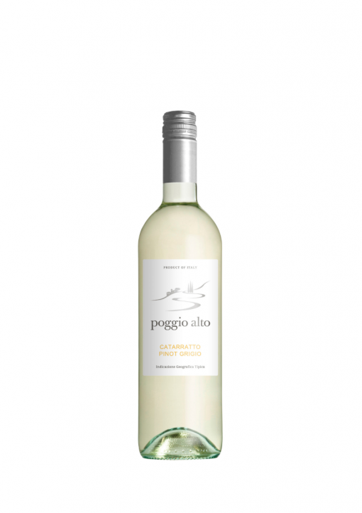 Poggio Alto Catarratto Pinot Grigio Wine, Sicily, Italy