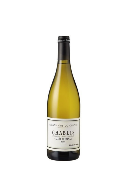 Henri Costal Chablis Vallée de Valvan Organic, Chablis, Burgundy, France