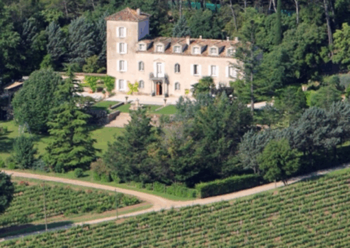 Château Roubine vineyard, Provence, IGP Méditerranée France, home to the Hippy Organic Rosé wine, Available at Urban Grapes