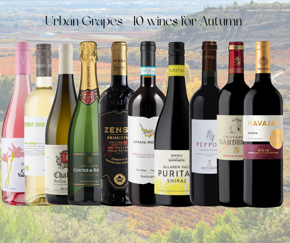 Urban Grapes Top 10 Wines for Autumn - wine bottle images